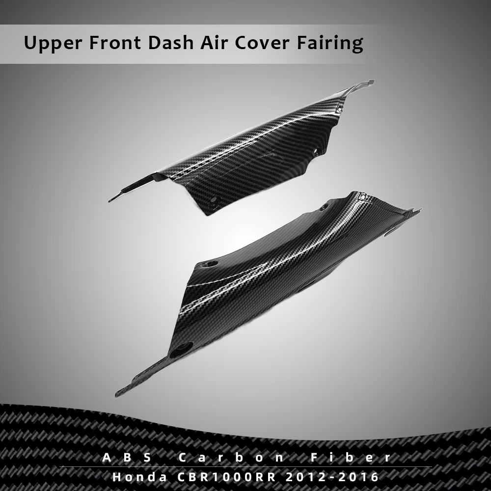 

Для Honda CBR1000RR 2012-2016 верхняя передняя крышка приборной панели, обтекатель из углеродного АБС-волокна, узор из углеродного волокна