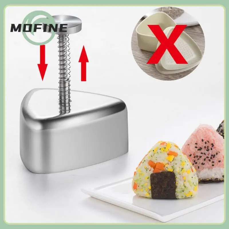 

Quick Seaweed Rice Vegetable Meat Rolling Machine Rice Ball Bento Machine Mould Childrens Baby Bento Set Easy Demould Non-stick