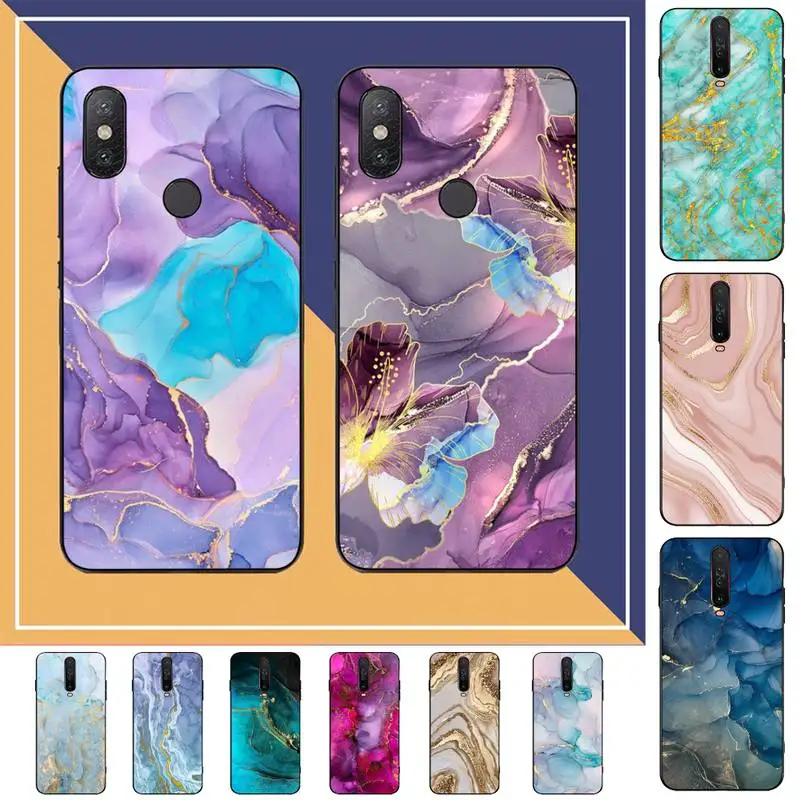 

Marble Art Phone Case For Redmi Note 4 X 5 A 6 7 8 Pro T 9 Pro 9S 10 Pro 11 Pro 11S 11Epro PocoM3pro