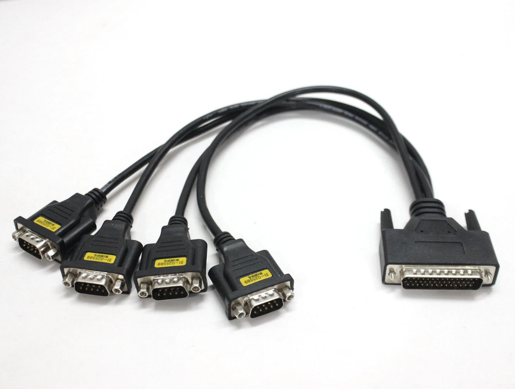 

50CM Adapter Sunix 4056P Serial Card One-to-four Lines Breakout Cable 4-Port Serial RS-232