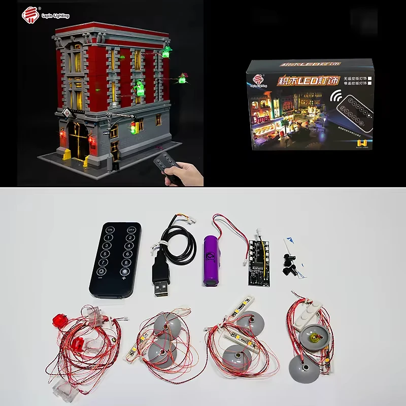 Детский конструктор для конструктора LEGO Firehouse модель без блоков