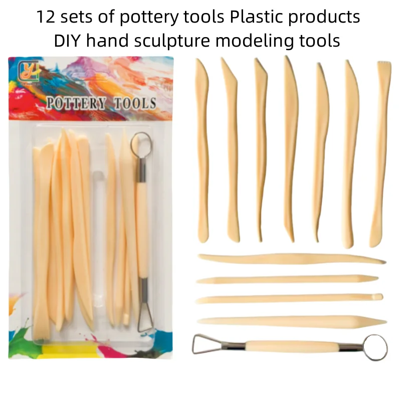 12 штук полимерной глины резьба своими руками искусственные инструменты глина