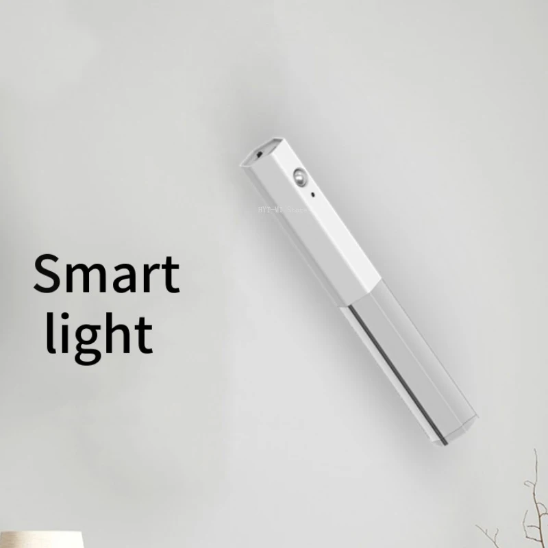 

K40 Intelligent body sensing light wireless light stick cabinet magnetic suction corridor no punching USB charging night lamp