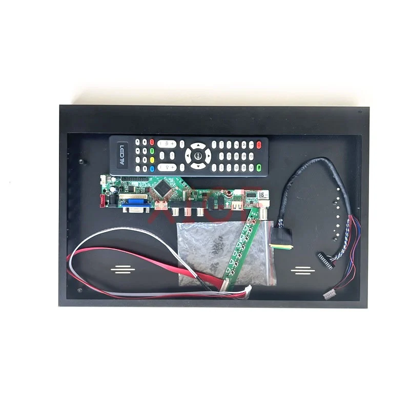 

Fit BT156GW01/BT156GW02 Controller Board+Metal Shell Analog TV Signal 15.6" Display DIY Kit 1366*768 40 Pin LVDS VGA+HDMI+AV+USB