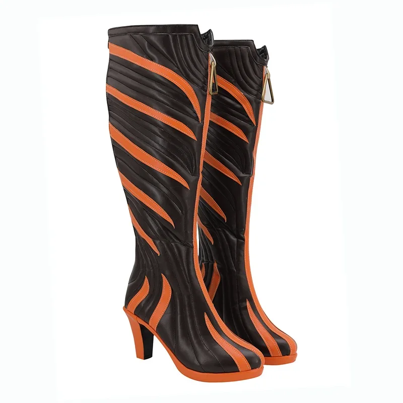 Ботинки для косплея Apex legends Loba andзад обувь на высоком каблуке под заказ кожаная