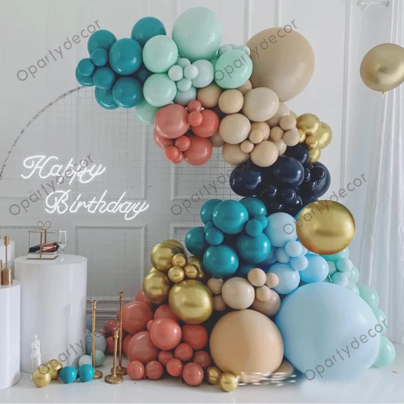 

171pcs Retro Pink Balloon Arch Garland Kit Wedding Decoration Ballon Engagement Anniversary Birthday Party Baby Shower Decor