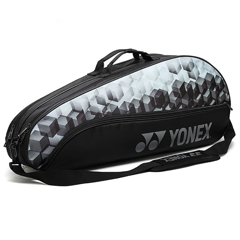 YONEX New Large Single Shoulder Badminton Bag For 3 Rackets Portable Women Men Sports Tennis Bag Handbag For Match Training