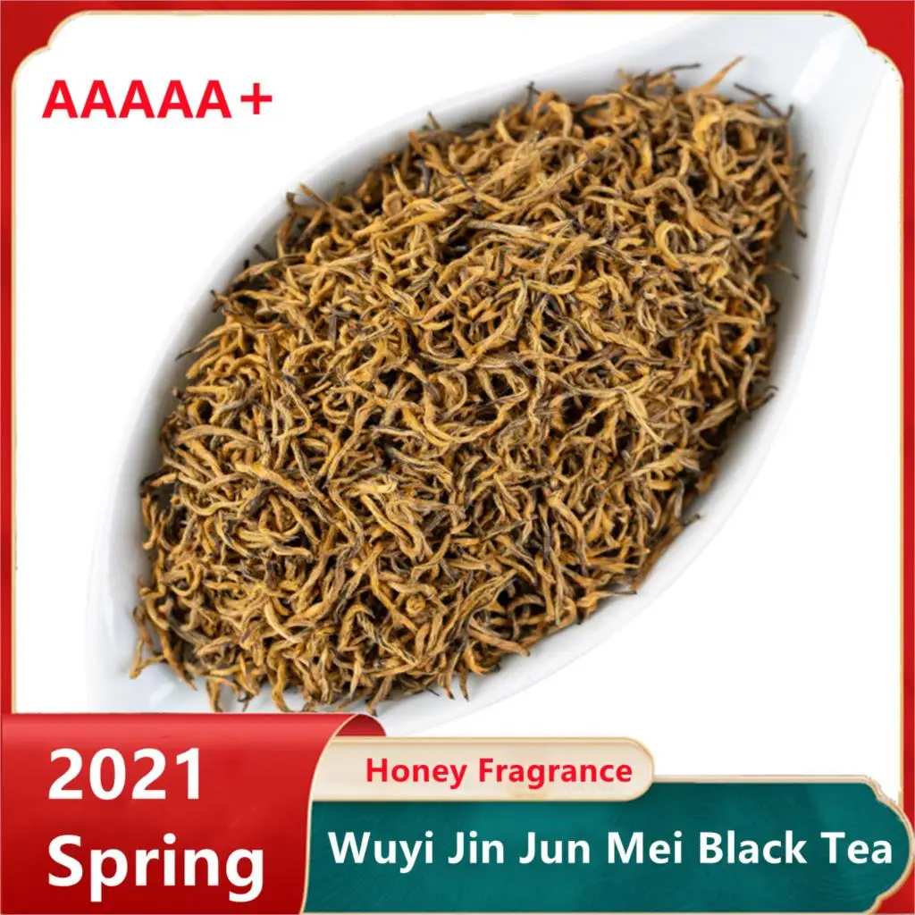 

Jinjunmei Black Tea Bulk Tongmuguan Super Fragrant Yellow Bud Jinjunmei New Tea Gift Box Tea Wuyi Jinjunmei