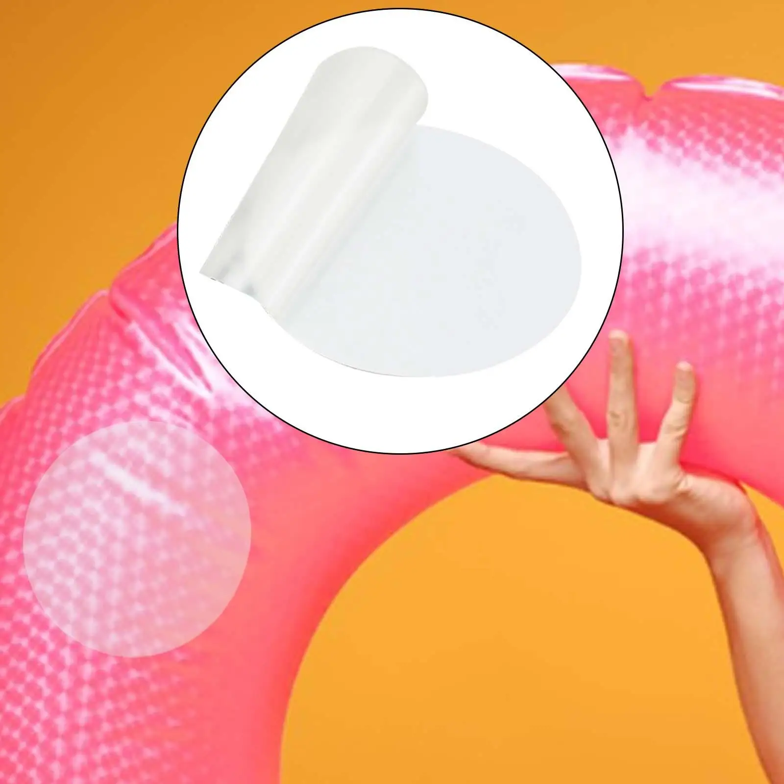 Прозрачный термополиуретановый ремонтный патч термостойкий для ремонта