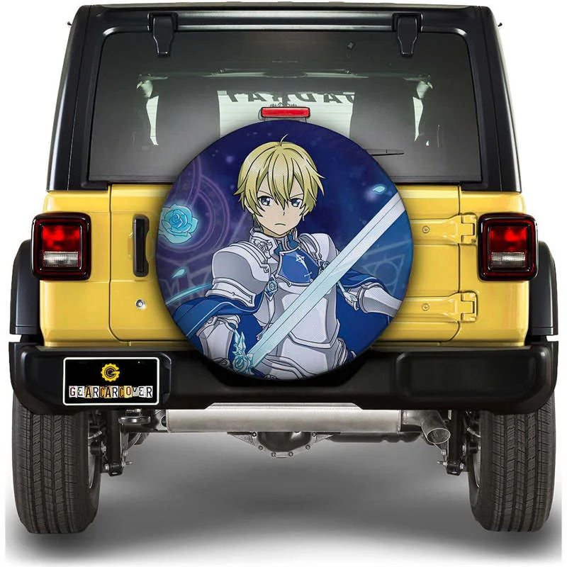 

Eugeo Spare Tire Covers Custom Sword Art Online Anime Car Accessories
