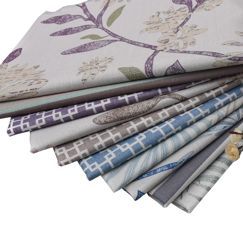 Ткань из хлопка и льна для мебели чехлов дивана скатерть шитья утолщенный