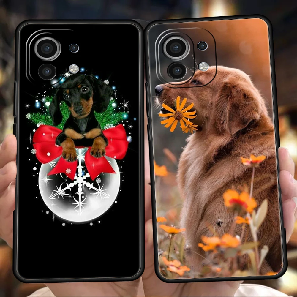 

Dog Phone Case For Xiaomi Poco X3 X4 NFC F3 M3 M4 GT 11 12 Ultra 11X Pro Plus 9T Note 10 10T Lite 5G Soft Cover Fundas Coque Bag