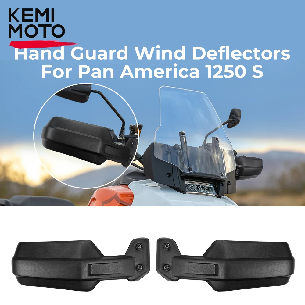 For PAN AMERICA 1250 S Motorcycle Hand Guard Accessories Hand Guard Wind Deflector Handguard Hand Guard Shield Protector Gear