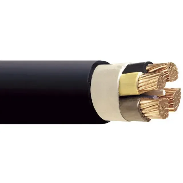 Третий кабель Zhengzhou 4 ядра вентиляционном форме 120 мм2 луженый медный сердечник