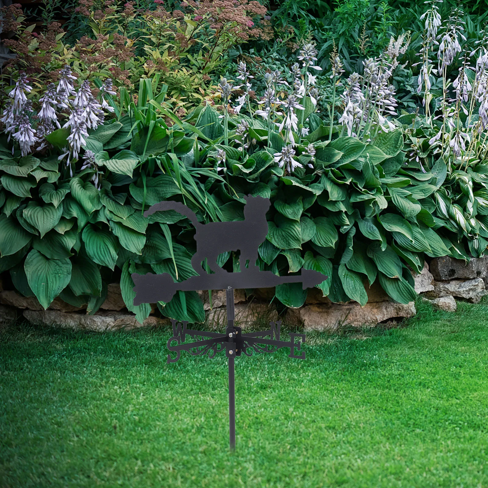 Индикатор направления ветра флюгер для патио нержавеющая сталь деревенский