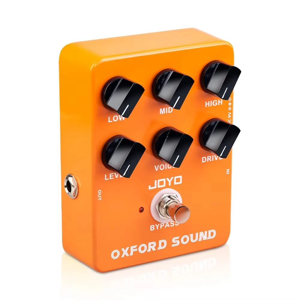 Гитарная педаль JOYO JF-22 OXFORD SOUND Distortion: имитация классического британского рок-усилителя 70-х годов с высоким уровнем усиления для блюза, рока и хэви-метала (art.: 3920d99fe4ef8) - 3920d99fe4ef8