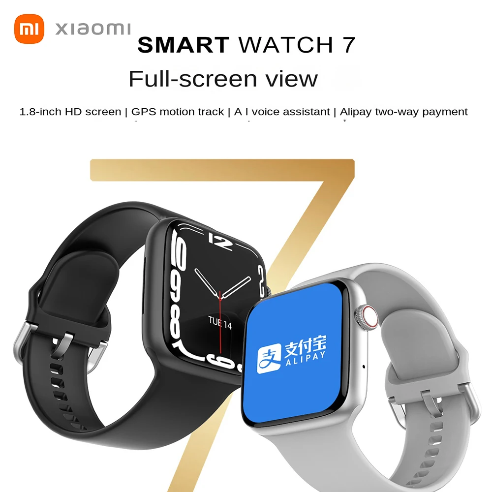 

Original Xiao Mi Smart Watch S7 1.8-inch Watch for Man Bluetooth Call Offline Payment GPS Movement Locus for Android and ios App