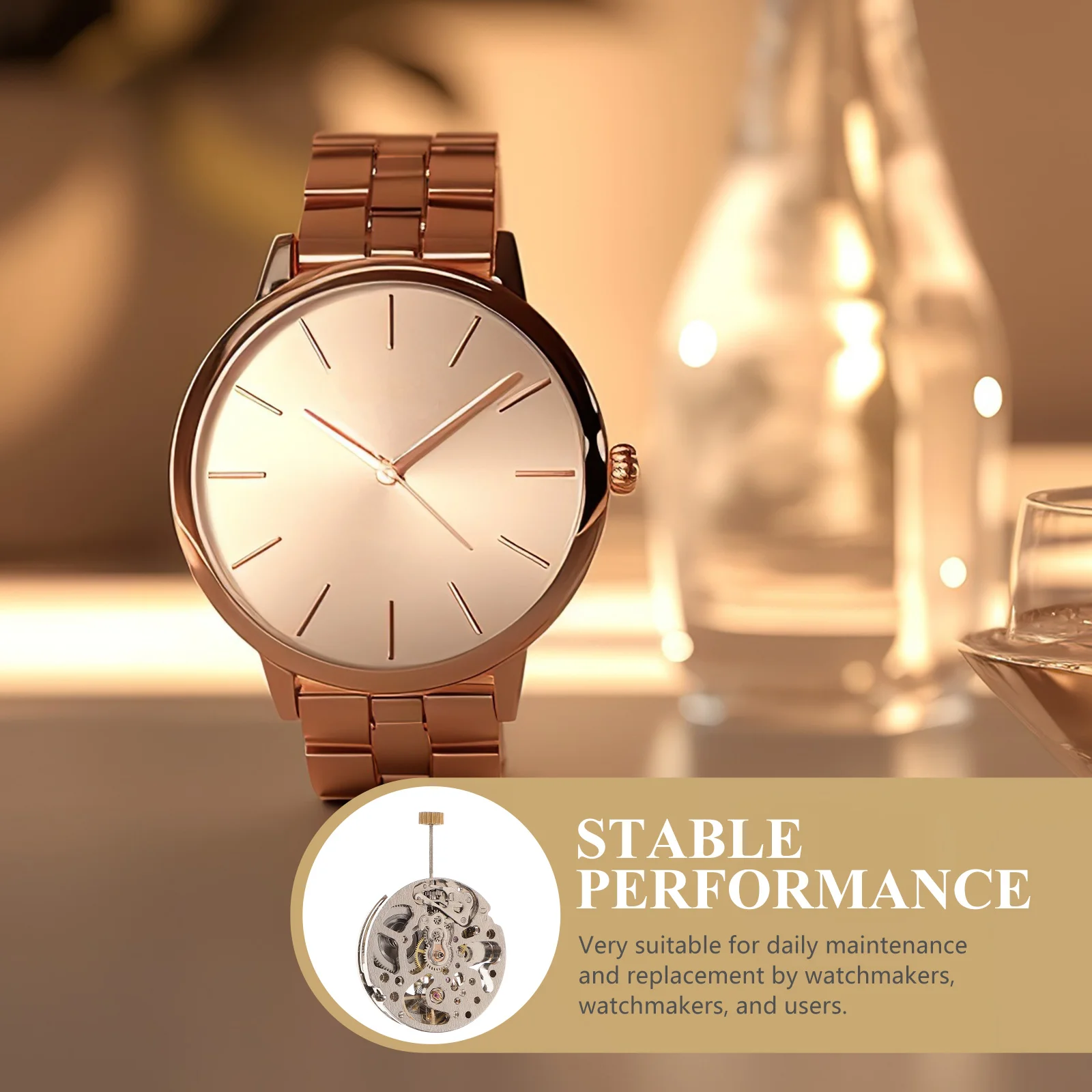 Pocket Watch Movement Tool Parts Accessories Replacement Copper Fittings Wristwatch Supply