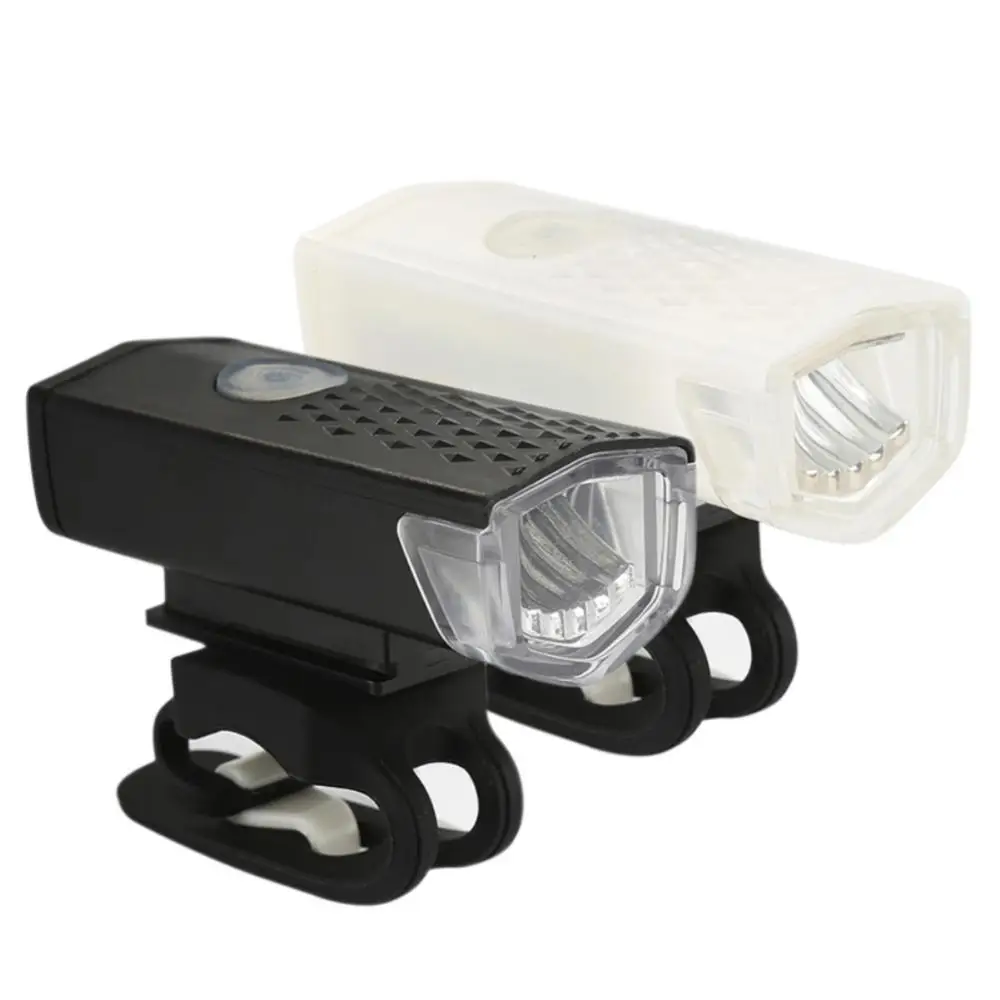 

Bicycle Lantern LED 300 Lumens 3 Modes Cycling Headlamp Taillights Flashlight USB Rechargeable Bike Front Tail Light