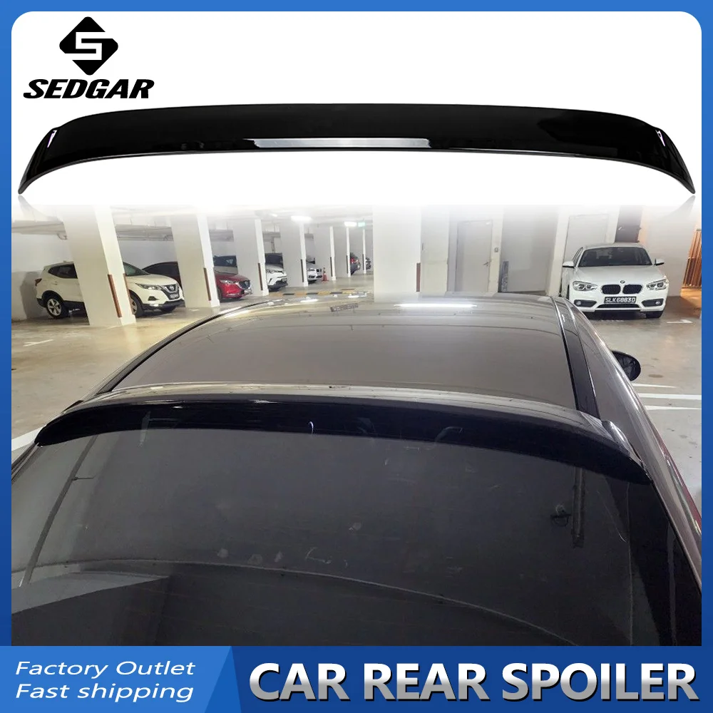 

Factory Supply ABS Plastic Carbon Fiber Rear Window Roof Wing Spoiler For Mercedes Benz C Class W205 2015-2021