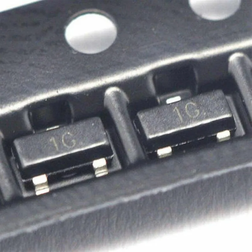 500 шт. транзистор BC847C 1G 45V 0.1A NPN SOT-23 SMD