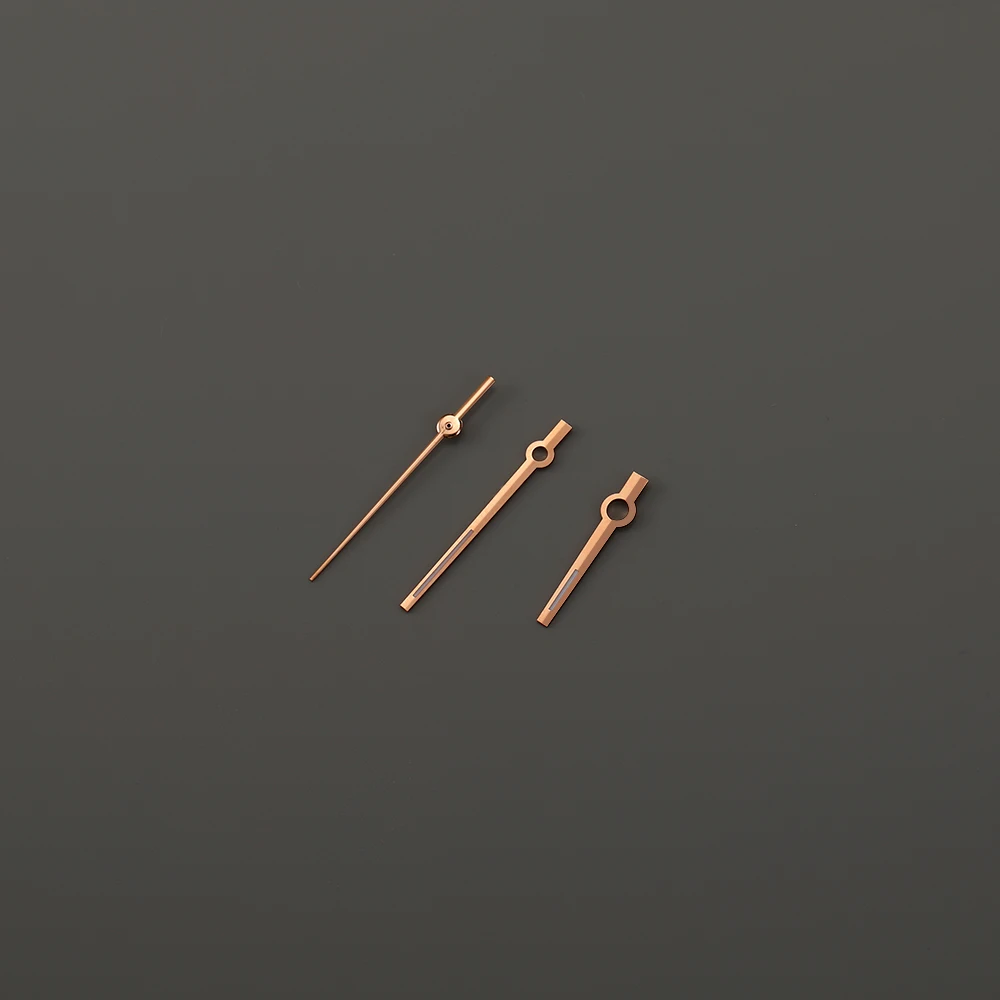 High Quality Gold Silver Rose Gold Stainless Steel Green Luminous Watch Hand Fit For RLX 3235 Automatic Movement