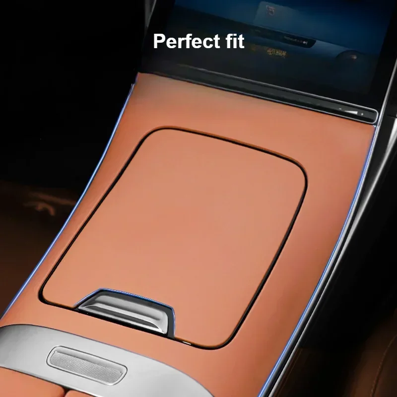 Для Mercedes Benz C Class 2023 2024 C260L C200L GLC силиконовая накладка на центральную консоль