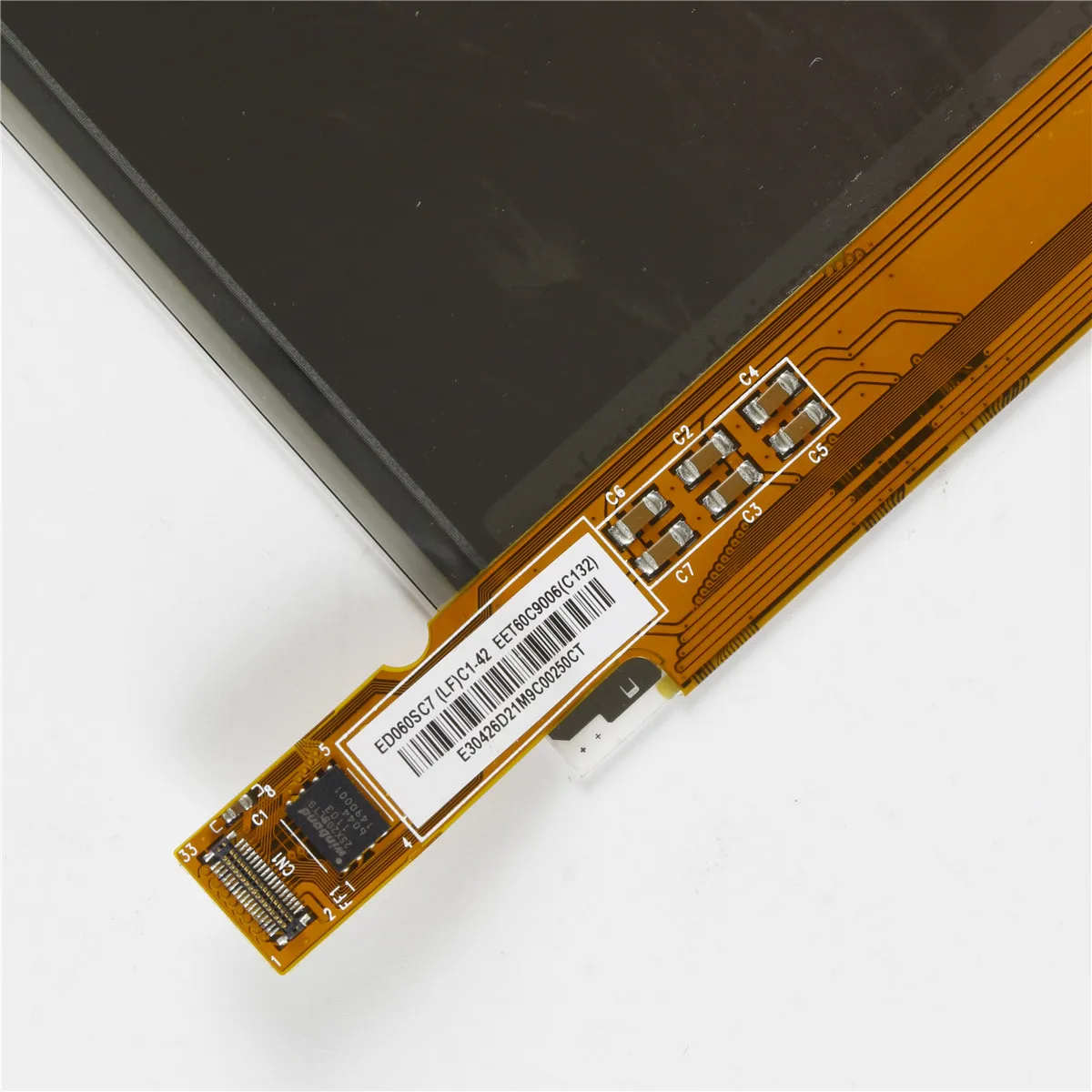Оригинальный 6-дюймовый экран Eink ED060SC7(LF) для электронной книги PocketBook 614 дисплей