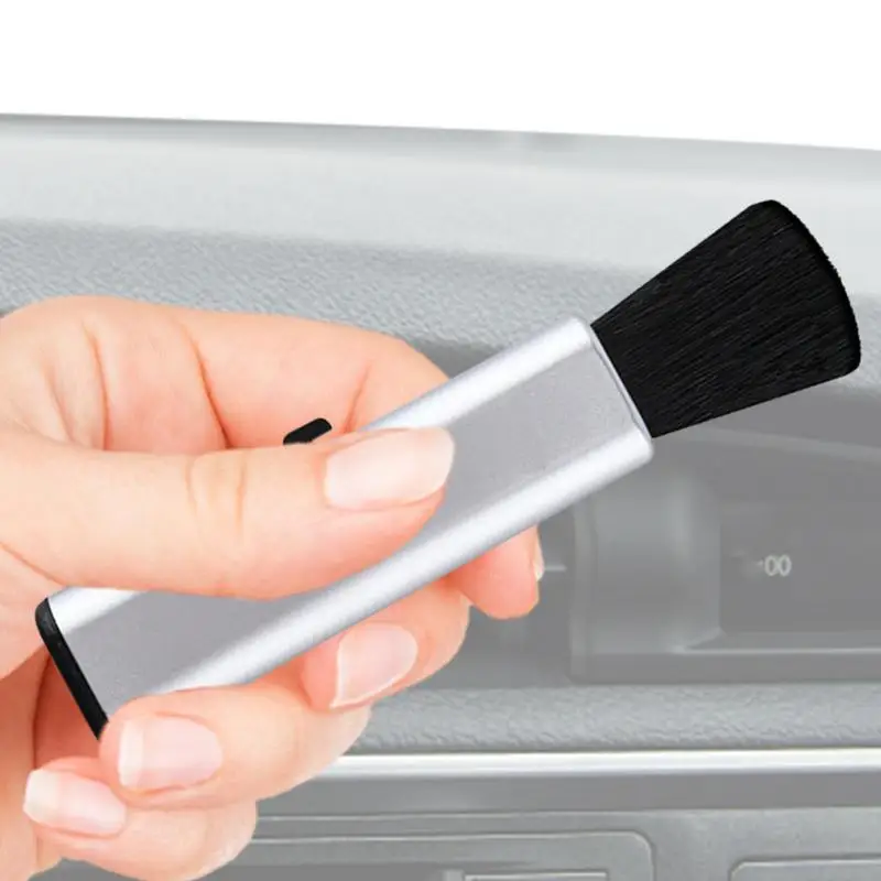 

Щетка для чистки салона автомобиля, мягкая щетка для удаления пыли и зазора на приборной панели, воздуховыпускном отверстии, для дома и офис...