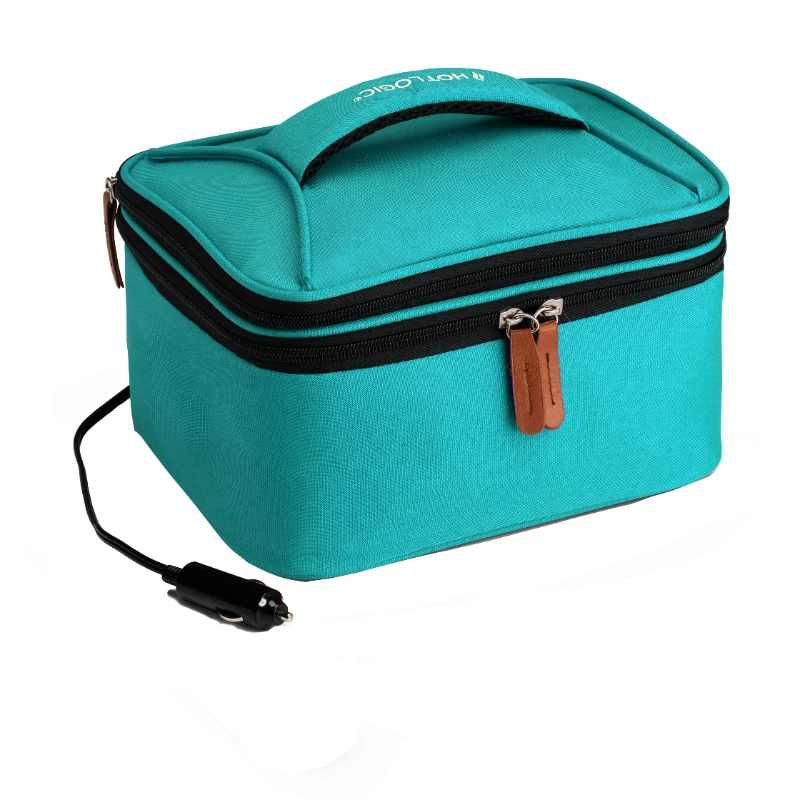

Food Warming Tote, Lunch Bag Plus 12V, Teal