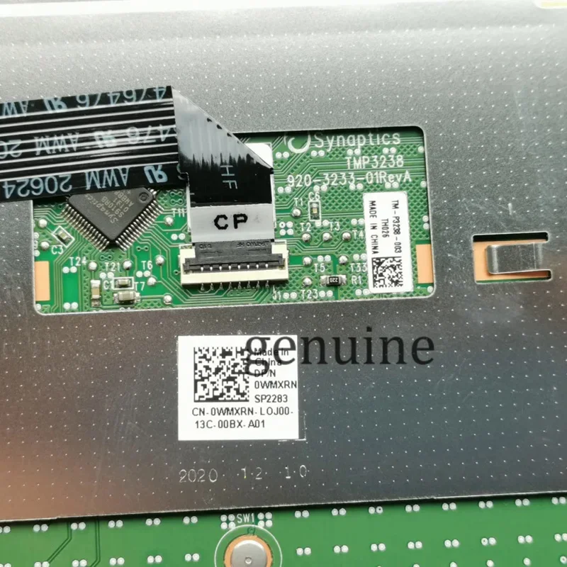 Новая оригинальная плата для мыши с сенсорной панелью ноутбука Dell G7 7590 7790 CN-0WMXRN