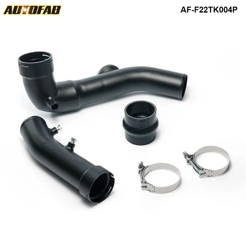 

Black IntakeTurbo Charge Pipe Cooling Kit For BMW F20 F30 M135i M235i 335i 435i N55 3.0T AF-F22TK004P