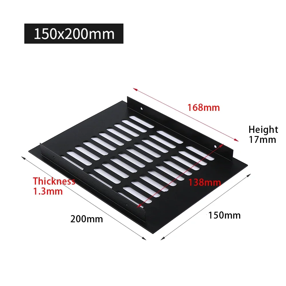 

Вентиляционная решетка из алюминия 150 мм