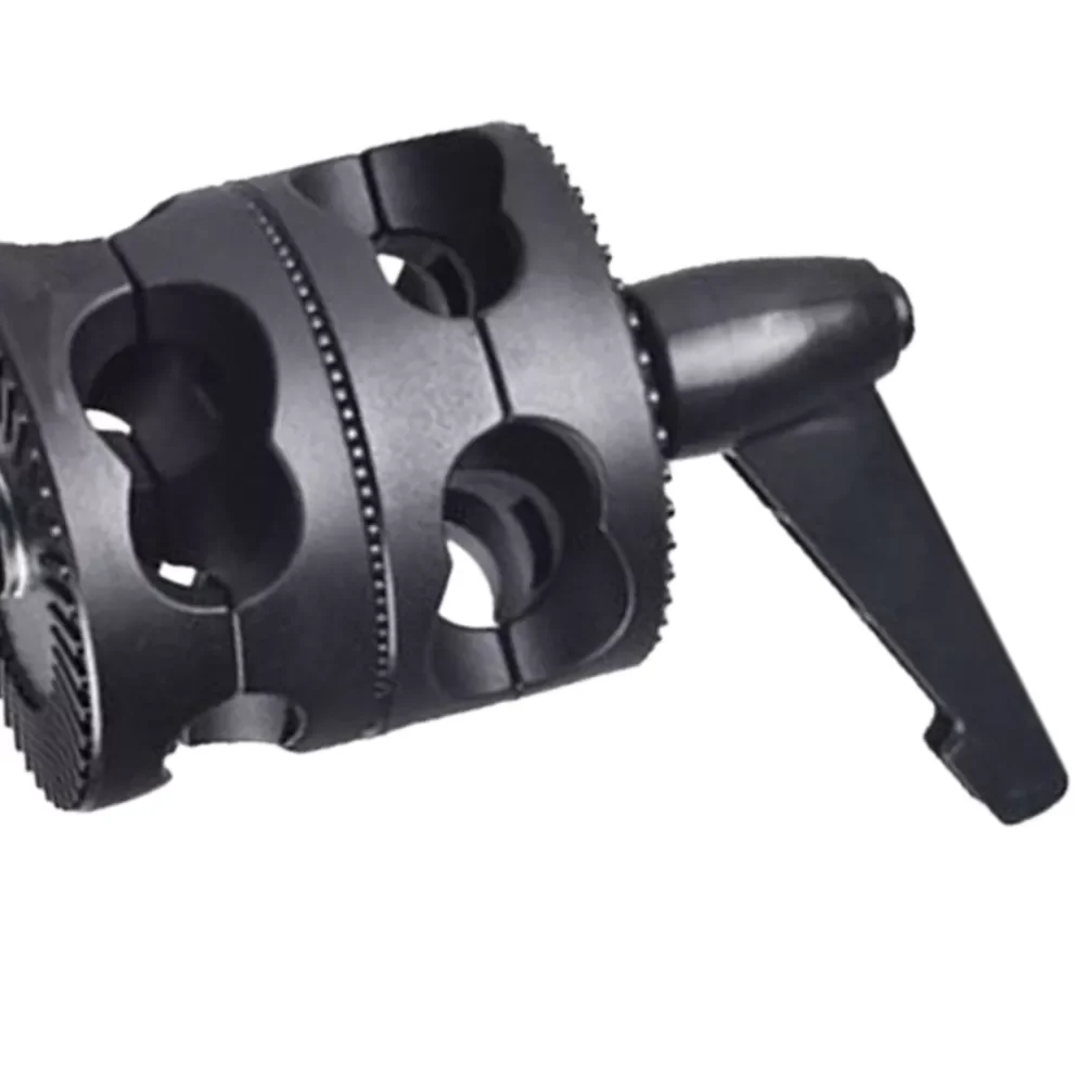 

High quality LED Light Mount For Boom Multifunctional Photo Studio Angle Accessories Dual Swivel Grip Head Clamp Holder Photogra