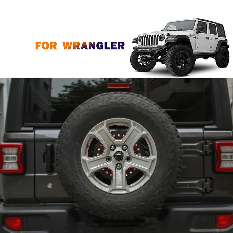 

Spare Tire Brake Light Wheel Light 3Rd Third Brake Light For Jeep Wrangler JK JL 2007-2022 For Suzuki Jimny 2007-2021