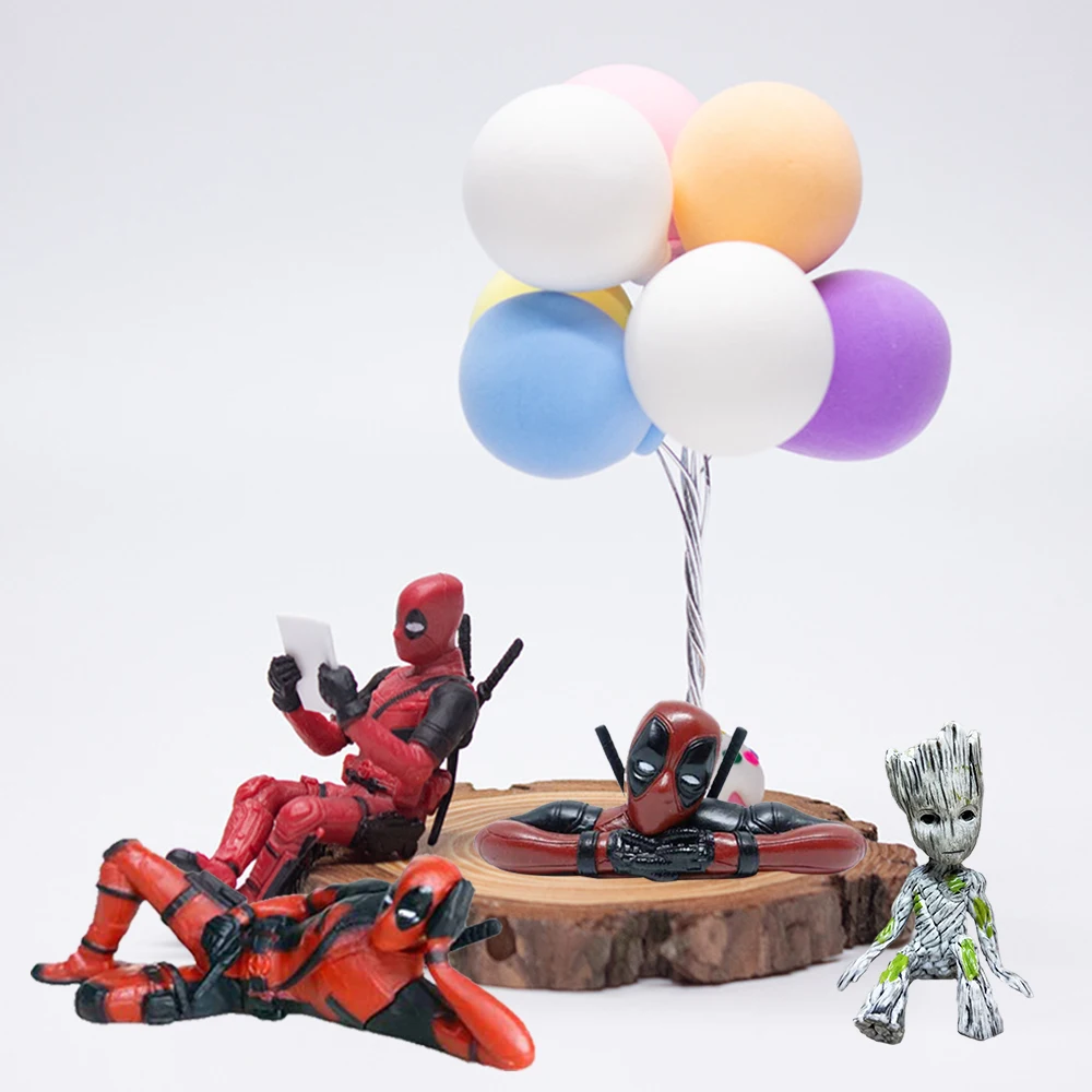 Фигурка аниме дэдпул экшн-фигурки автомобильные аксессуары игрушечный фильм Marvel