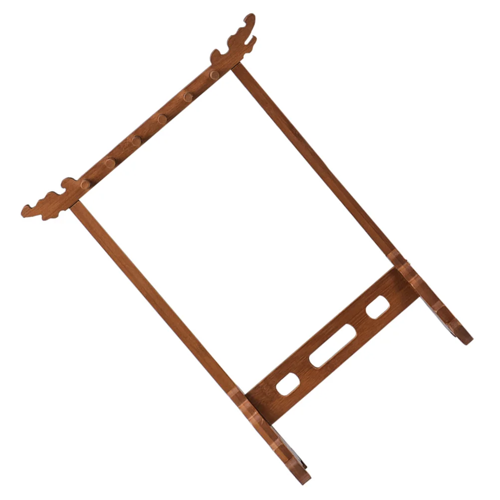 

Brush Pen Rack Hanger Holder Chinese Drawing Stand Calligraphy Rest Ink Hanging Wood Sumi Organize Jewelry Writing Wooden