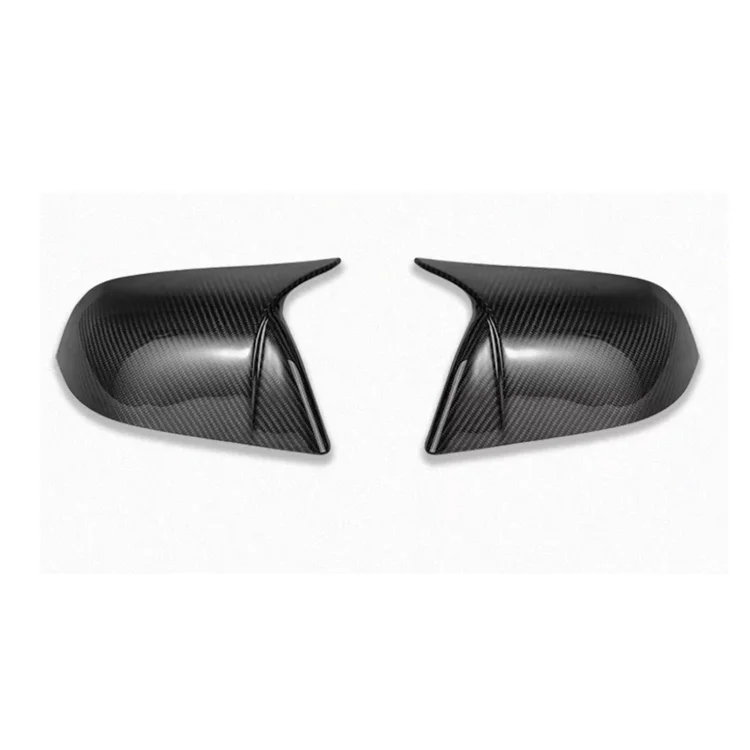 

Real Dry carbon fiber side mirror cover car rear view mirror cover for tesla model y car accessories