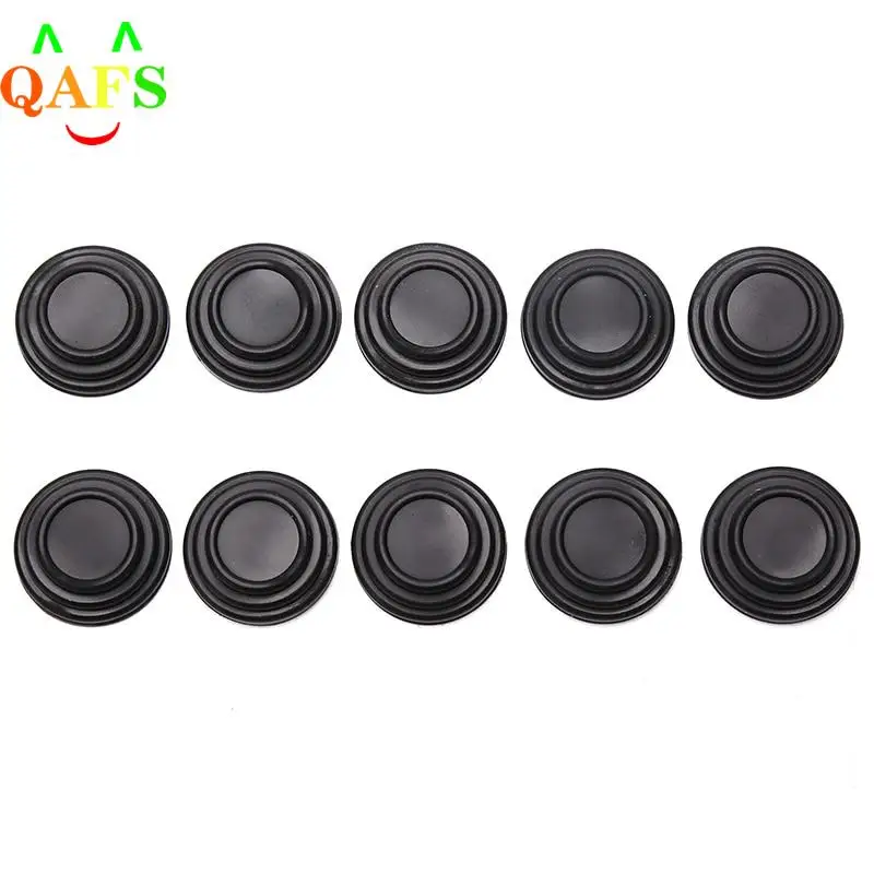 

10Pcs Car Door Shockproof Pad Silent Gasket Shock-absorbing Stickers Car Trunk Sound Insulation Pad Thickening Cushion Stickers