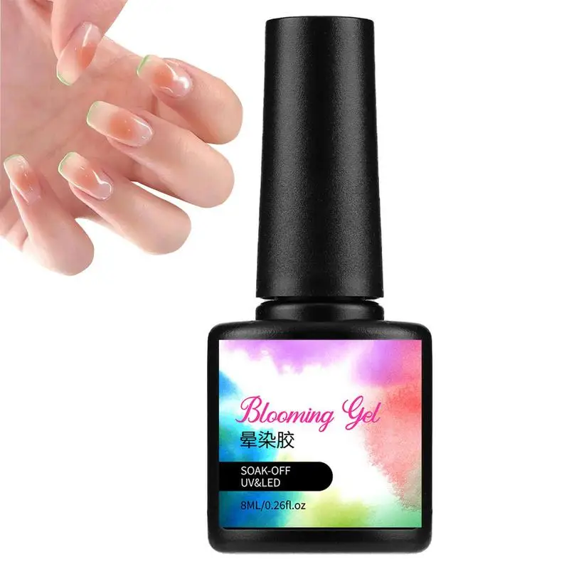 

Blooming Gel Polish Silky Blooming Gel For Nails LED Nail Art Polish For Spreading Effect Marble Nail Polish Gel Paint Nail