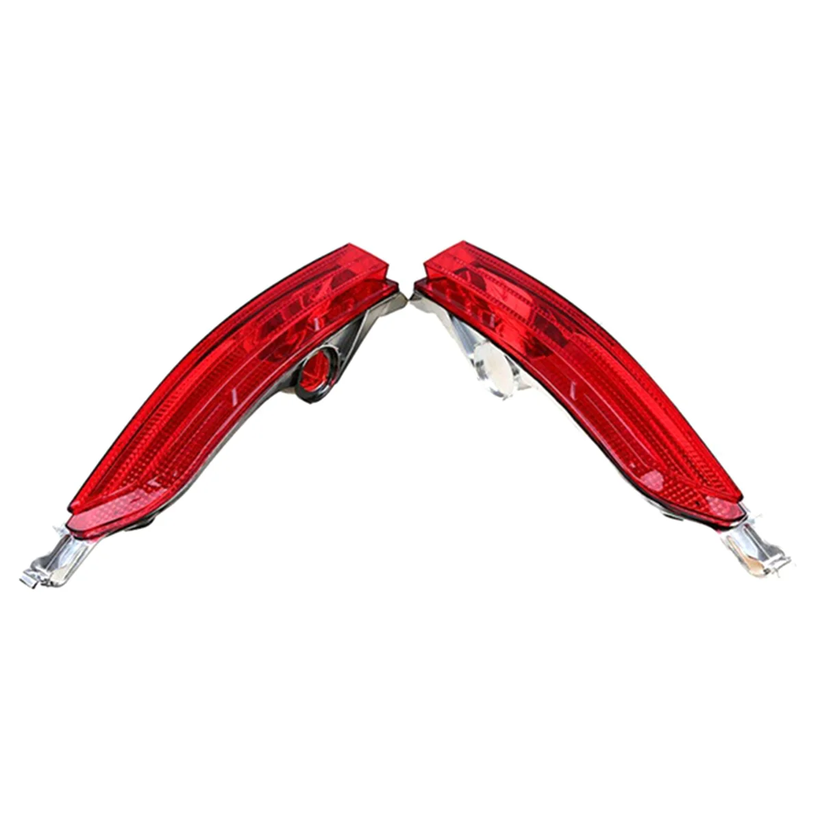 1 пара автомобильных красных задних противотуманных фар бампер отражатель для VW