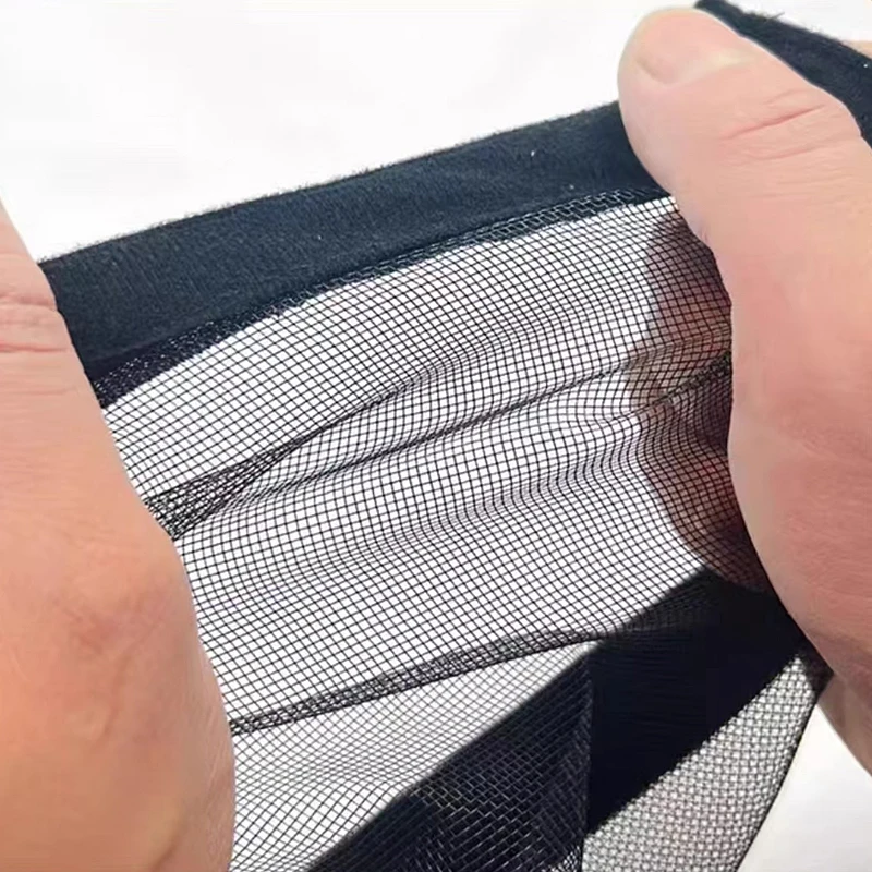 Размер под заказ москитная сетка для окон молния волшебная самоклеящаяся окна