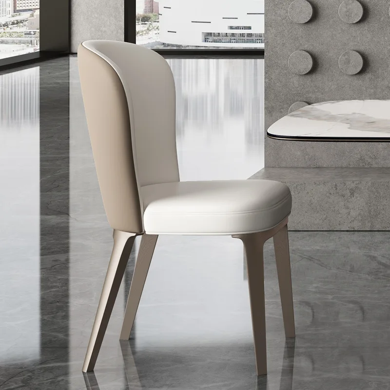 

Simple Modern Dining Chair Light Luxury Backrest Chair Nordic Apartamento Dining Muebles De La Sala Garden Furniture Sets FGM