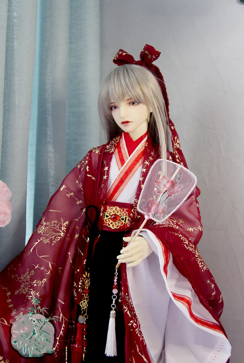 1/6 1/4 1/3 весы BJD одежда древний костюм китайский халат ханьфу для MSD SD13 Girl SSDF ID75 Strong