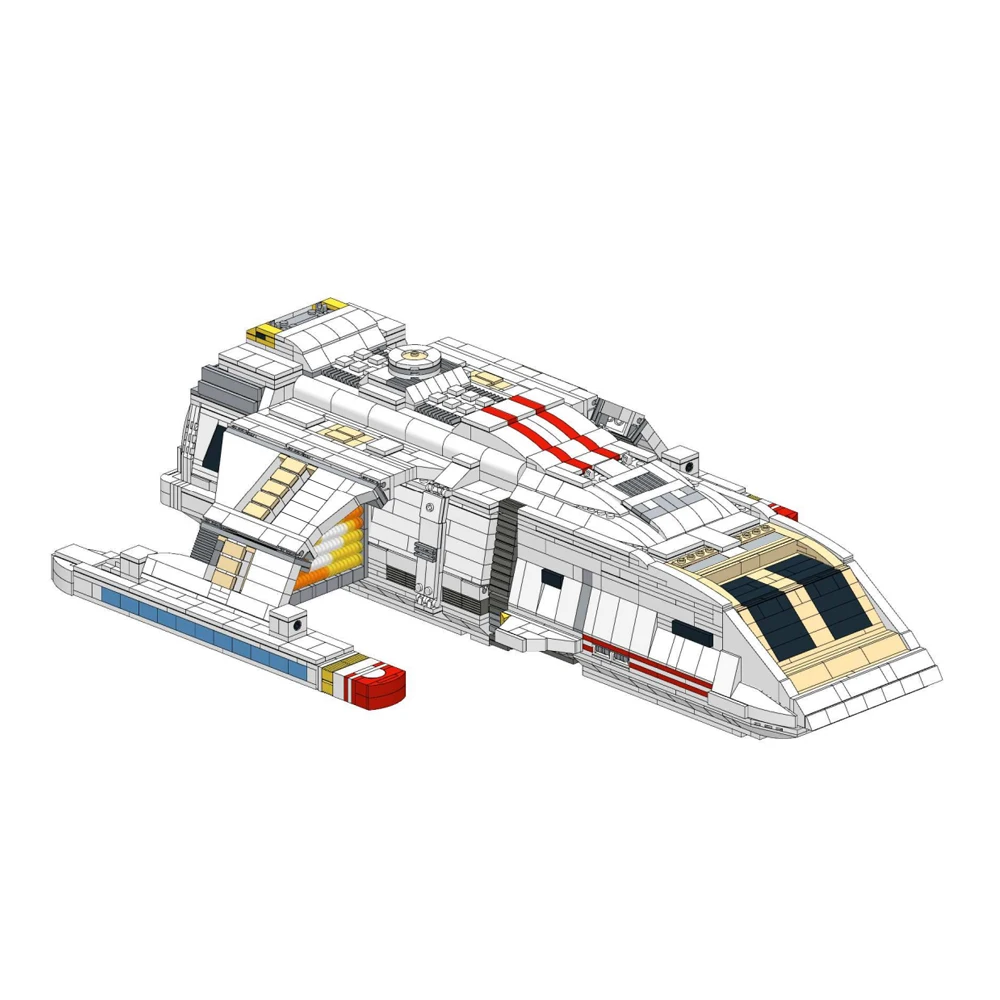 For Star Of Trek Spaceship For Children Kids Gift Moc Model 