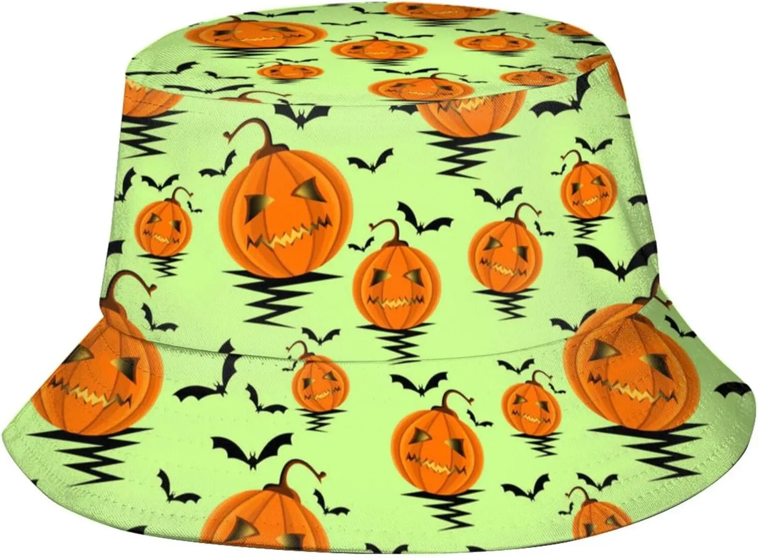 Панама в виде летучих мышей и тыквы на Хэллоуин для женщин мужчин летняя