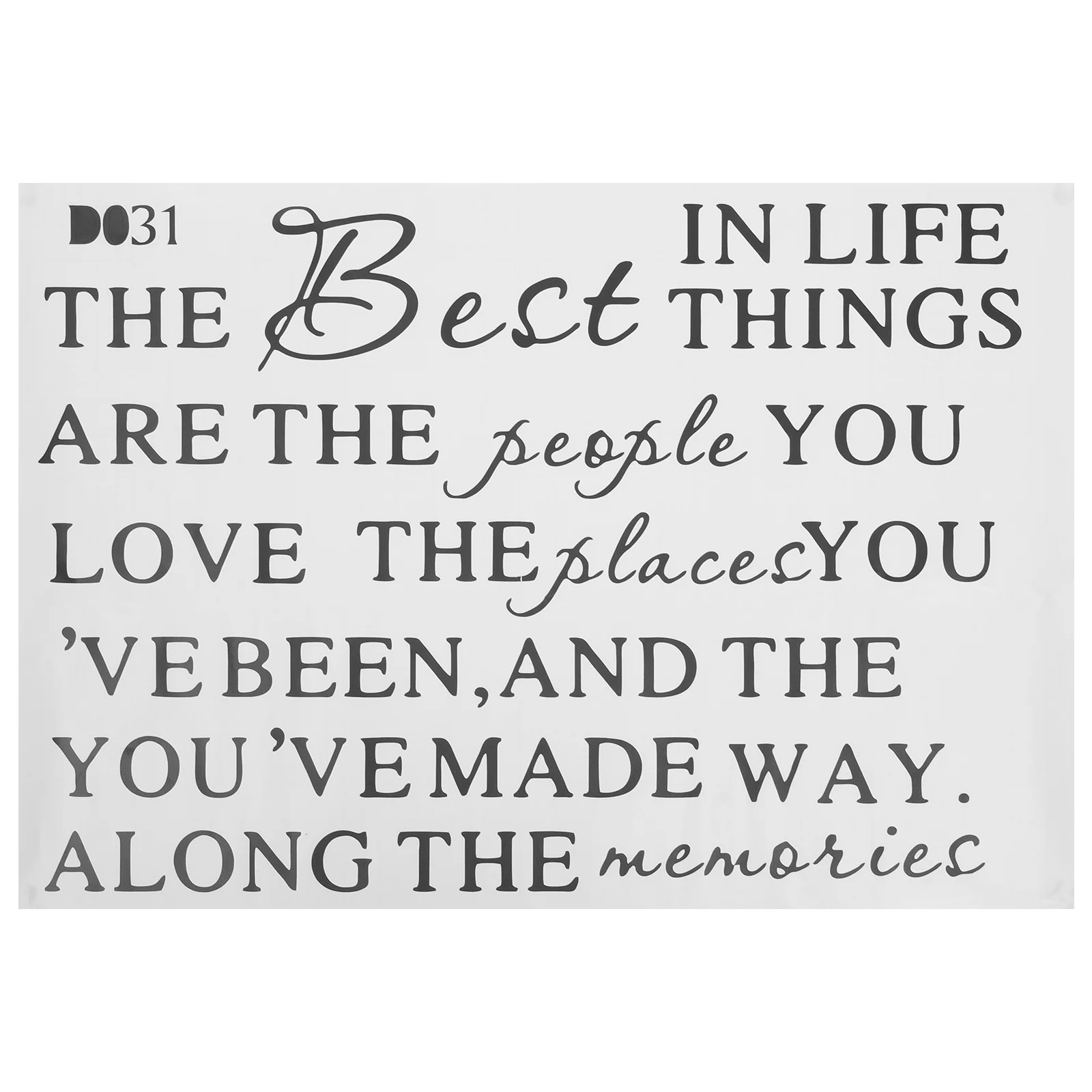 

Wall Quotes Stickers Wall Quotes Decor Home Delicate Wall Vinyl Decals English Words Printing Sticker