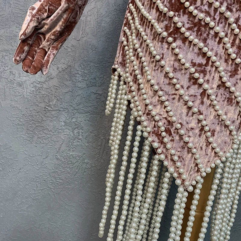 Бархатные облегающие платья для выпускного вечера в европейском стиле новинка