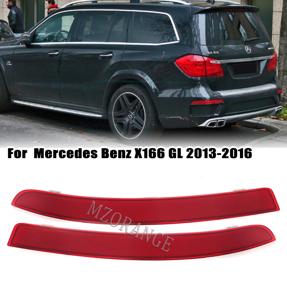 

Rear Bumper Reflector Light For Mercedes Benz X166 GL GL350 GL450 GL500 GL550 GL63 AMG 2013 2014 2015 2016 For GLS450 2017-2019