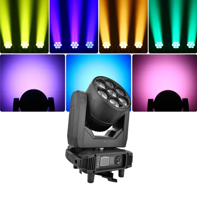 B-Eye 7x40 Вт Профессиональный прожектор с подвижной головкой